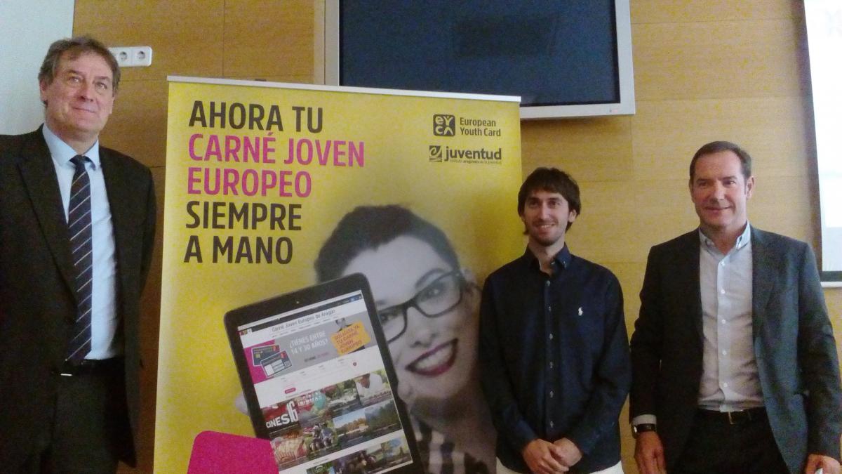 Presentación de la web y app de Carné Joven Europeo de Aragón